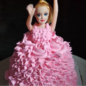 Barbie Doll Cake