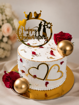 Happy Anniversary Cake