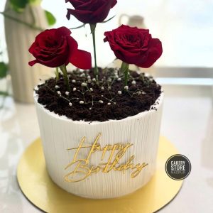 Flower Pot Cake