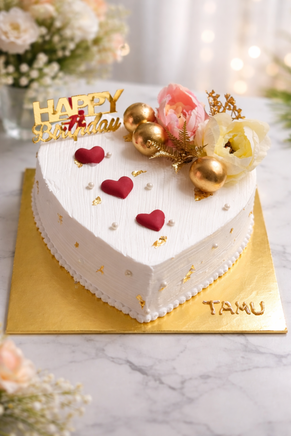 Heart Shape Cake