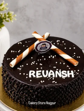 Happy Birthday Truffle Cake
