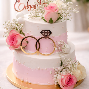 Engagement cake