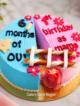 Baby Birthday Cake for 6 Month