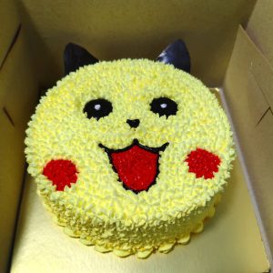 Pikachu Face Cake