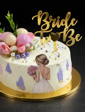 Bride To Be Cake