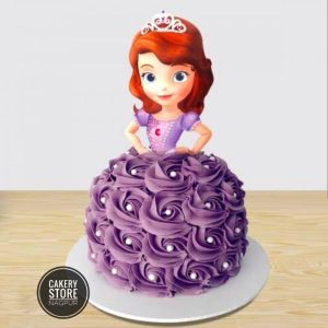 Barbie Doll Theme Cake