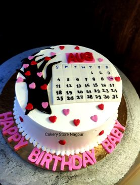 Calendar Theme Cake